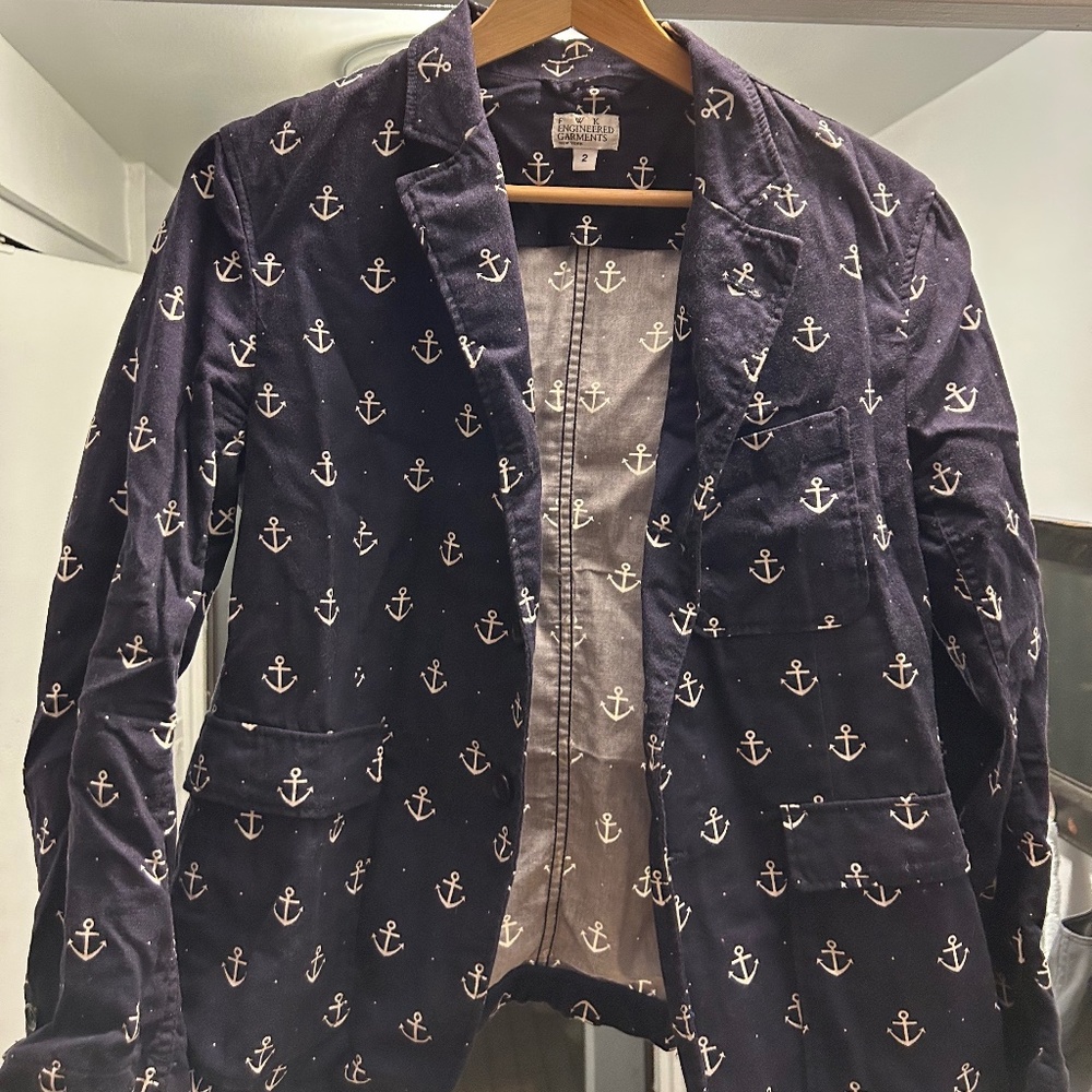 Engineered Garments jacket with anchor motif